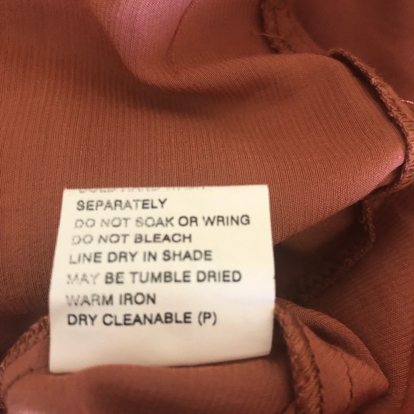 Ally brown short playsuit / romper size 8 - Picture 11 of 11